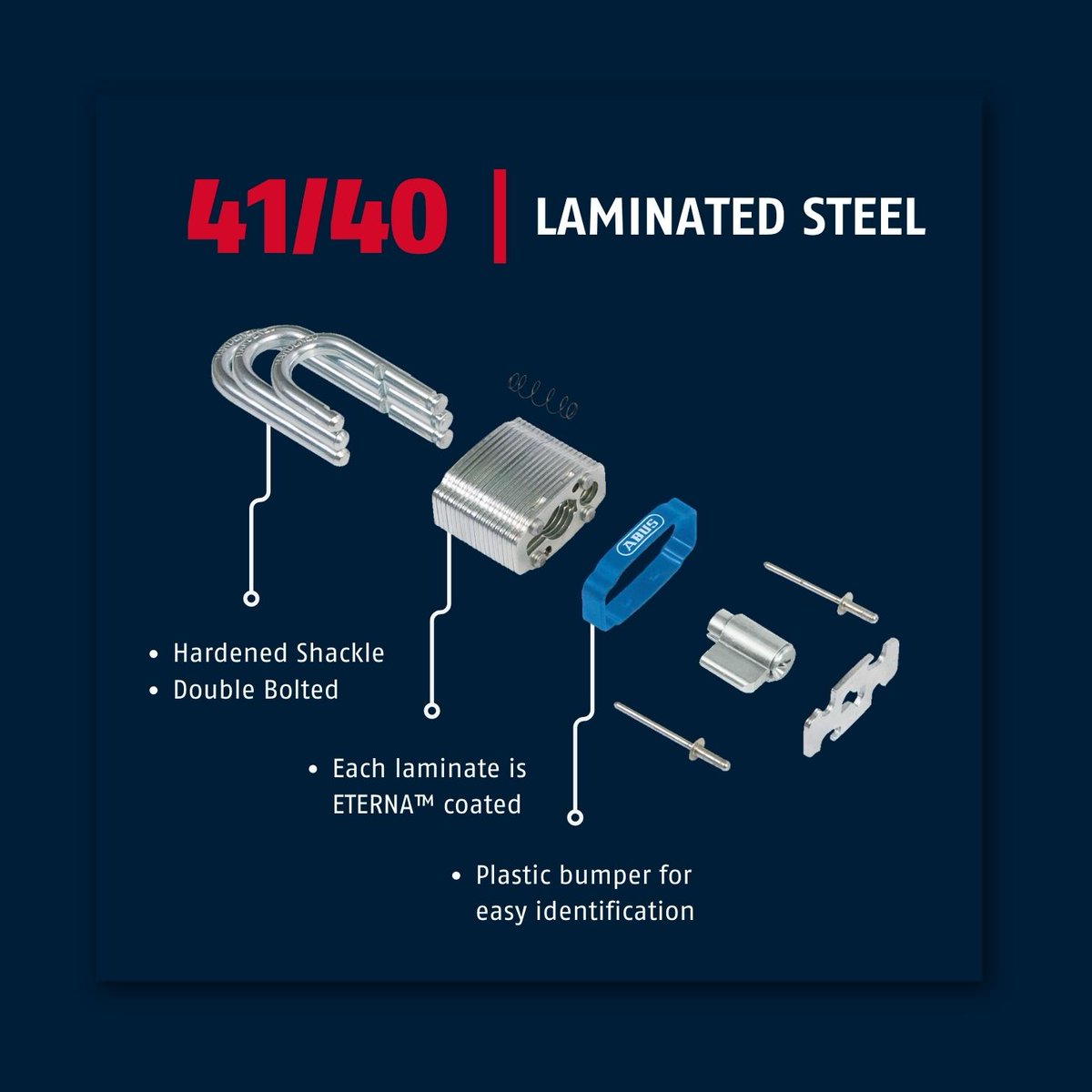 abus_usa's tweet photo. ๐ Explore the inner workings of the ABUS 41/40 padlock, a timeless design that has been trusted for generations and proven to withstand harsh weather conditions.
.
.
.
#ABUS #ABUSUS #ABUSSecure #Padlock #LaminatedLock #MovingLock https://t.co/Sjw87TljR0