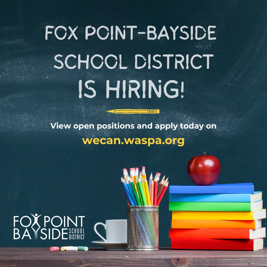 Fox Point-Bayside Schools tweet media