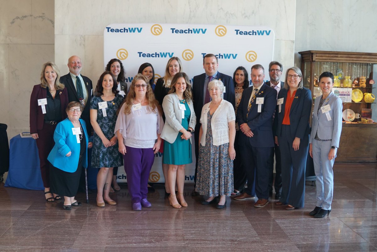 🍎📘✏️We are kicking off the 2023 <a href="/Milken/">Milken Family Fdn</a> Educators Forum this morning! 

The amount of educational experience represented by this group of educators is mindblowing! Our network of West Virginia Milken Educators ranges from 1990-2022!

#WVEd #Milkenaward #ThankATeacher