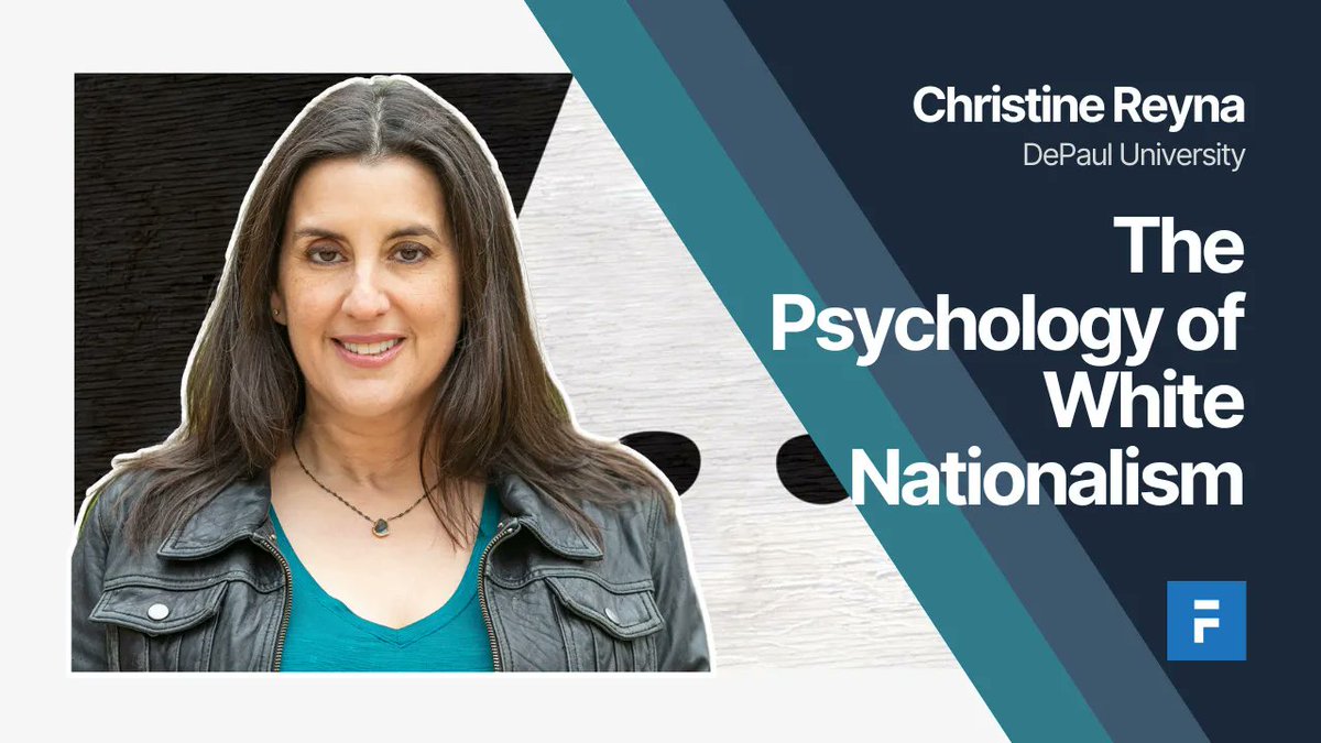 FacultiNet's tweet photo. The rise in White Nationalism in America is a pressing issue. Christine Reyna @tinereyna  @SIPLabDePaul  discusses white nationalist ideology in the United States https://t.co/Wi6e8cigXO #WhiteSupremacy @DePaulU @DePaul_News https://t.co/FwjryuSQSO