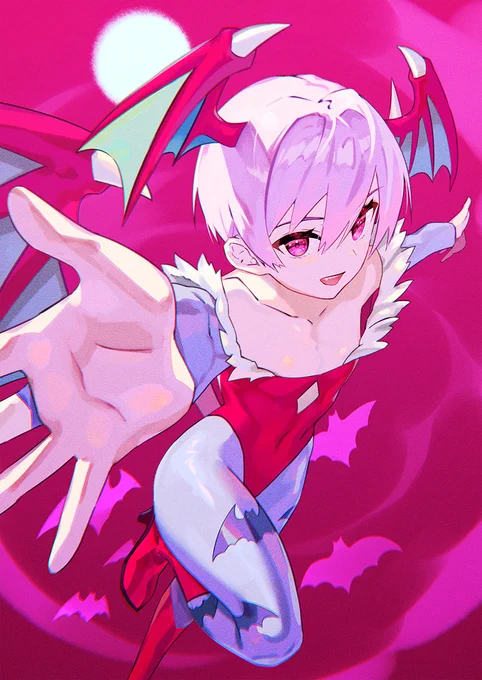 リリス (再掲) #格ゲーキャラ描こうぜ 