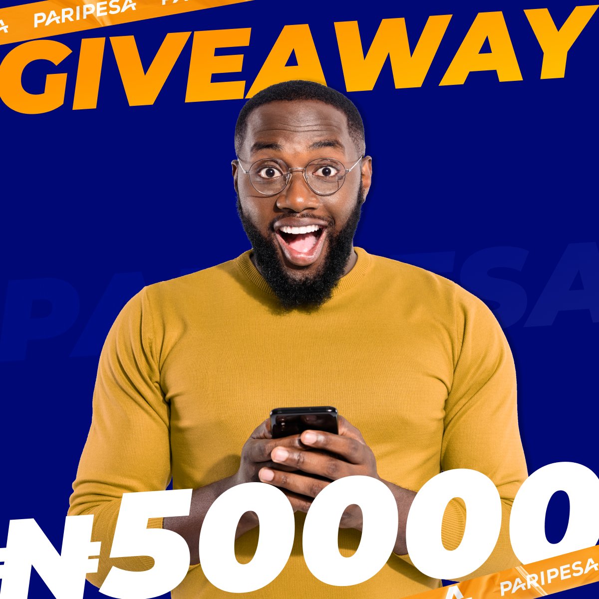 PariPesaNigeria's tweet photo. Giveaway! 💰 ₦10,000 to the winner!

🤑Rules:
✅ JOIN 👉 https://t.co/kLVfKS3UcC
📩Put Paripesa ID
⚠️Leave comment with Paripesa Nigeria
✅ Make  RETWEET and 💙

👉Example: ID12345678, Paripesa Nigeria

🤖 18.04 random generator will choose 5🏅 https://t.co/Iw3X1pmMtH