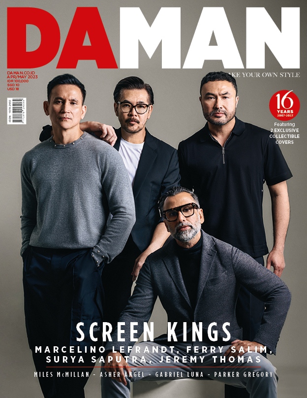 DAMAN_Magazine's tweet photo. OUT NOW!
DAMAN Magazine Apr/May '23 Issue ft. Indonesian Screen Kings!

Intimate rendezvous w Marcelino Lefrandt, Ferry Salim, Surya Saputra, &amp; Jeremy Thomas. 

Available on Tokopedia https://t.co/aeznPBxcSB

For international readers email us at subscribe@destinasian.com https://t.co/8j1CsaGglK