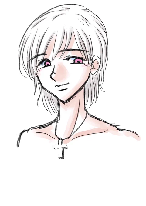 今日の夜のお絵描き 