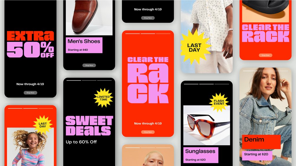 printmag's tweet photo. Nordstrom Rack collaborated with @jkrGlobal to release an updated identity system designed to appeal to its young consumers. Read and see more on PRINT! 
https://t.co/KIqm1zDlQ9 https://t.co/hvrgyHLpe1