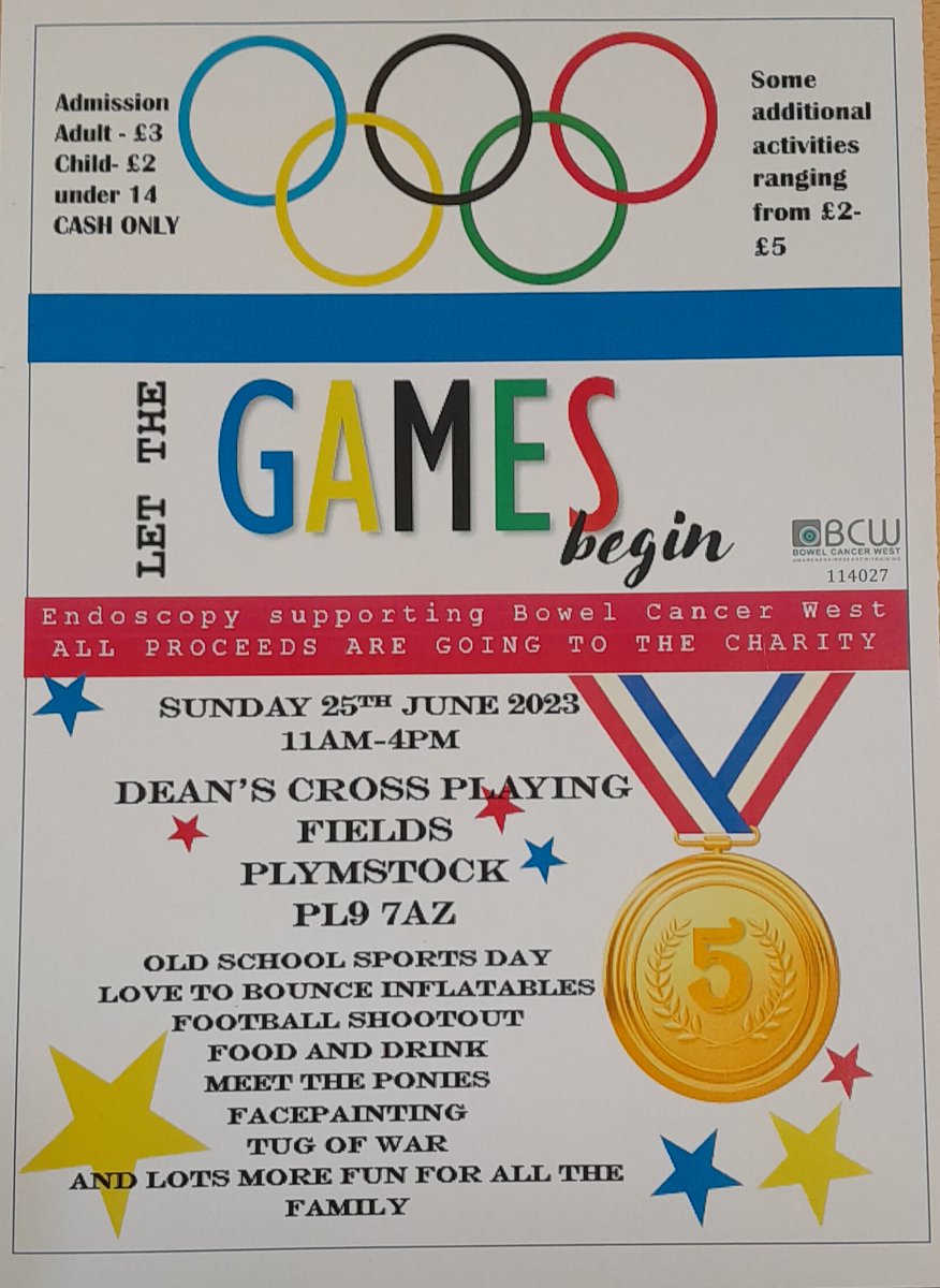 EndoscopyPlymo1's tweet photo. We are having a fun filled day for all the family, we are looking for some sponsors to donate to this great cause #charity #sponsor #donate #Family     
PLEASE KEEP RETWEETING
please see our amazon wish link below
https://t.co/hFUDqur7tP https://t.co/aXoFJhABRd