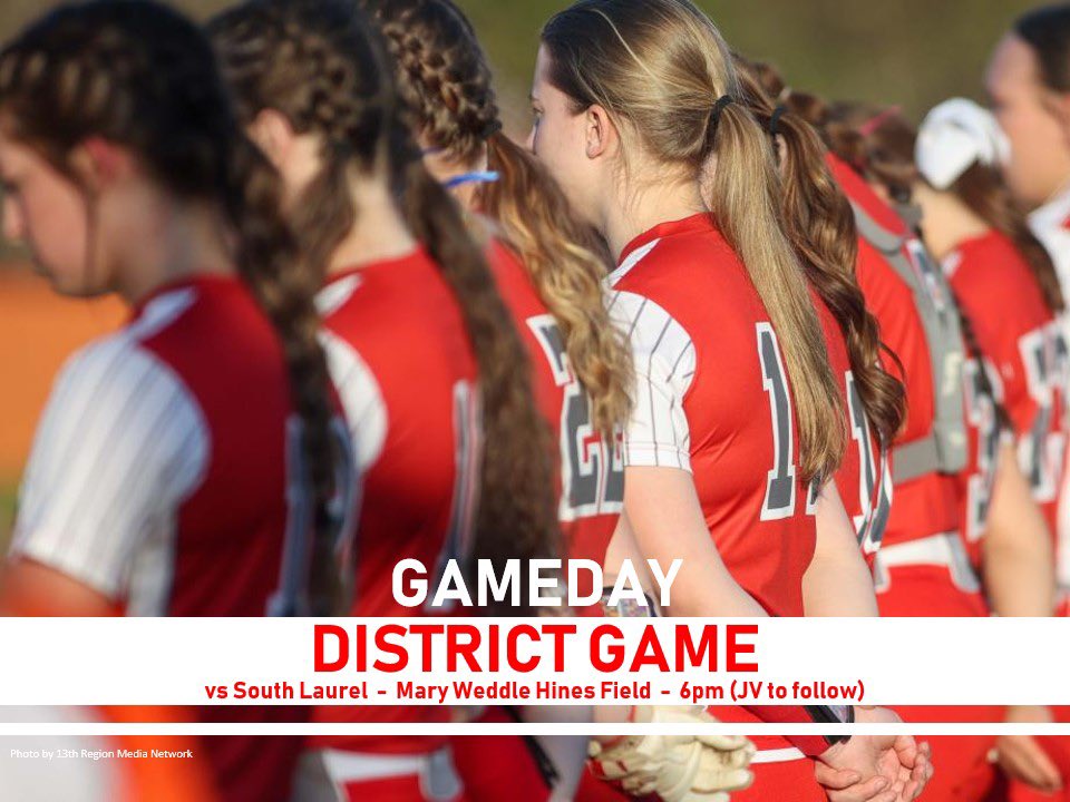 corbin_softball's tweet photo. It’s GAMEDAY!!! Support your Lady Redhounds as they host district opponent, South Laurel Cardinals. 6pm at the Mary Weddle Hines Field @alaynad_r11 @noodles2218 @KallieHousley  @RaeganWalker2  @hinkle_reagan @danni_foley25  @izzy_walker23 @awbeller @m_hicks012 https://t.co/jkheisqWPC