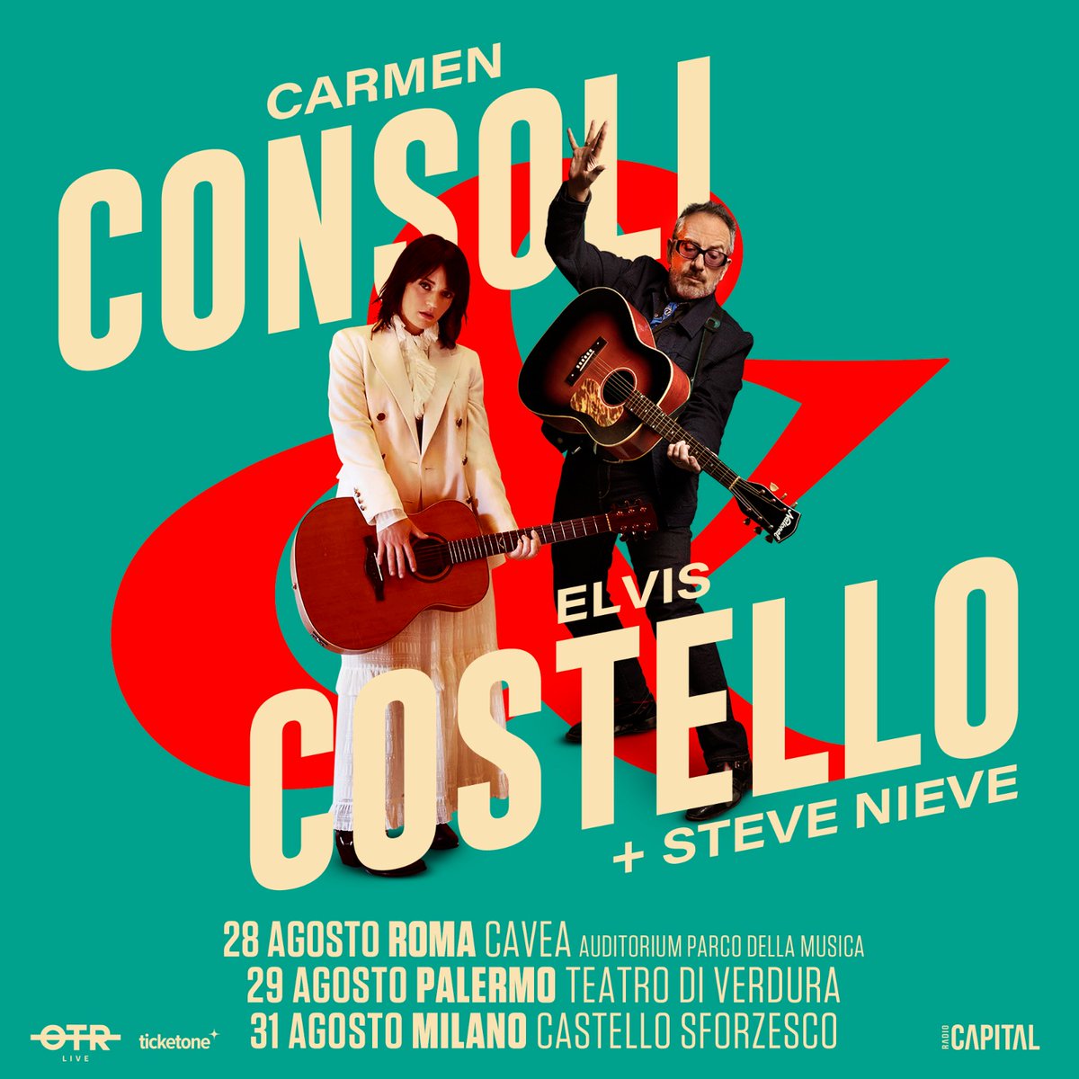 CarmenConsoli's tweet photo. Sinceramente: chi se lo aspettava?! Quando a New York, ormai 17 anni fa, mi hanno detto che c’era Elvis Costello che voleva salutarmi, Elvis Costello che era stato seduto lì tra il pubblico ad ascoltarmi, ero incredula. https://t.co/CDDch6O067