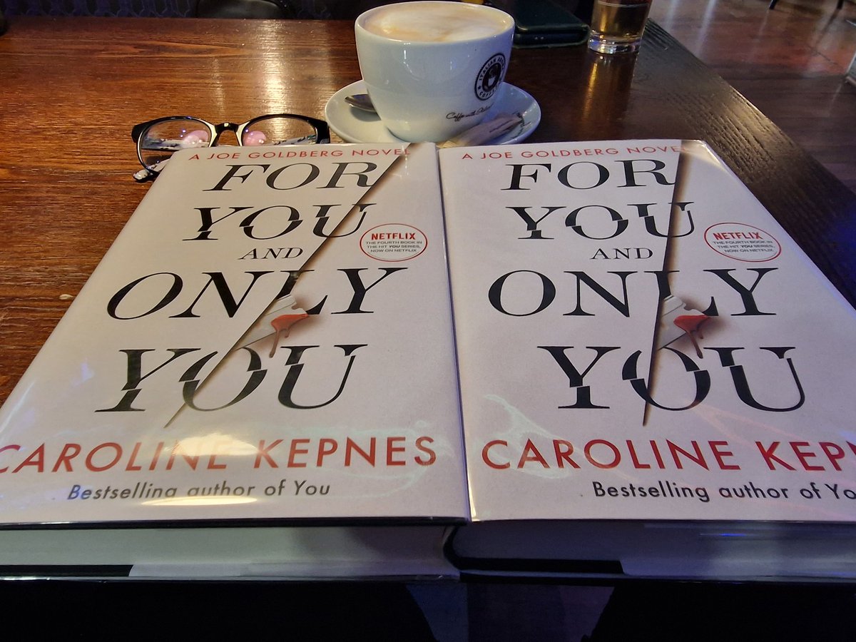 BearFacedNerve's tweet photo. @CarolineKepnes Thank you.  Mission accomplished 😌 one for me and one for my twin.   Happy UK You4 day. https://t.co/RX48lcQP07