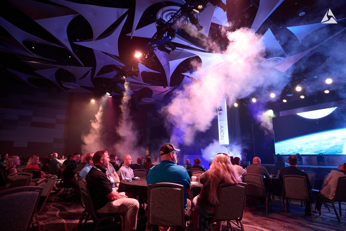 axon_enterprise's tweet photo. We were excited to welcome our CEO + Founder Rick Smith to the stage to kick off #AxonAccelerate 2023 with a keynote announcing the new Axon Body 4!

Watch the entire keynote at https://t.co/EAAwQxHwV0

#AA23 #AB4 #AxonBodyCam #Axon #ProtectLife https://t.co/PlTEasY165
