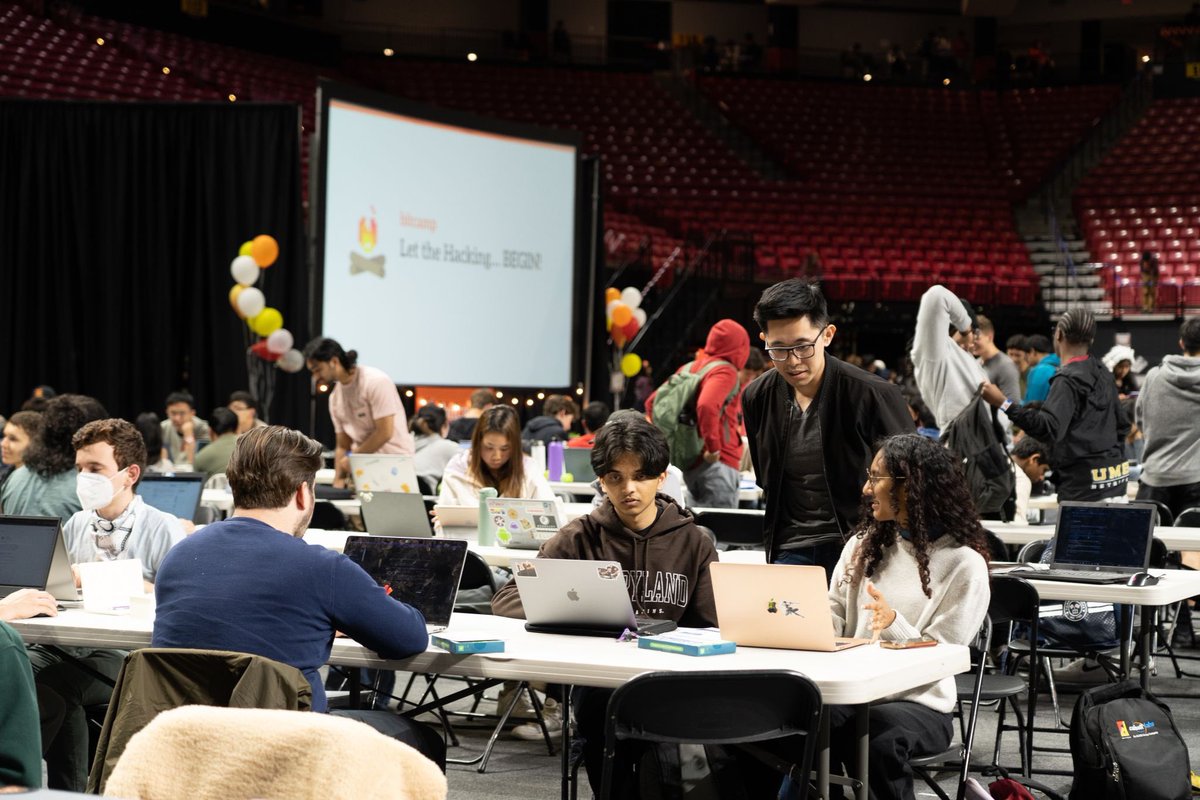BBGIndustry's tweet photo. Last weekend our engineering team attended Bitcamp, the largest collegiate hackathon on the east coast, at @UofMaryland. The event brought together nearly 2,000 hackers from UMD and institutions near and far. https://t.co/LTaLaxBoJM