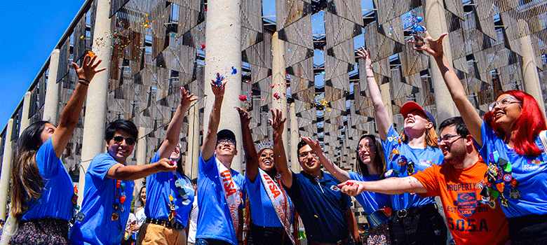 UTSA's tweet photo. Let the countdown to Fiesta begin! 🤩  We are so excited to join San Antonio at Fiesta events all over the city. 🧡 💙  

Take a look at UTSA’s official Fiesta events and upcoming parade appearances: https://t.co/QHS8xpEQQQ

#UTSA https://t.co/XudOAxvVGH