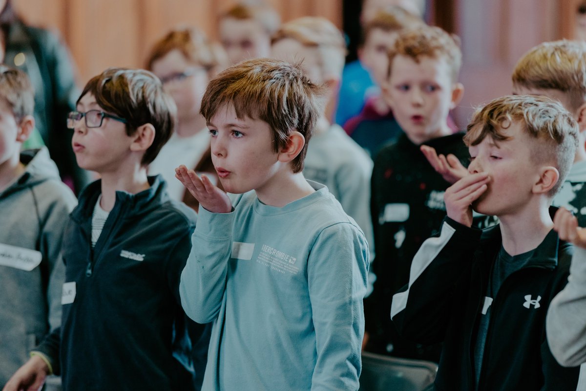 Check out these fantastic rehearsal photos of our inaugural Boys' Choir #WeAreNYCNI @ArtsCouncilNI