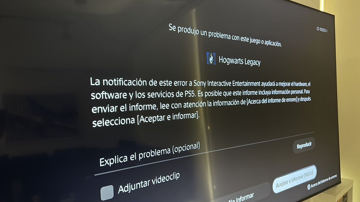 ObvioObviously's tweet photo. @PlayStation_LA @Sony @SonyArgentina #ce1082551 POR FAVOR YA NOSE QUE MÁS HACER! NADIE ME DA UNA SOLUCIÓN. HÁGANSE CARGO POR FAVOR! AYUDA! #ps5 #errorps5 #argentina https://t.co/CkH54jYDlO