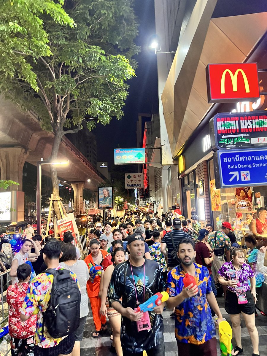 dyuswaaah's tweet photo. Songkran Day 1! π₯ππ¦πΉππ #Songkran2023 #Silom #SilverSand #Thailand #PilipinasRepresent https://t.co/F4izYiVvGT