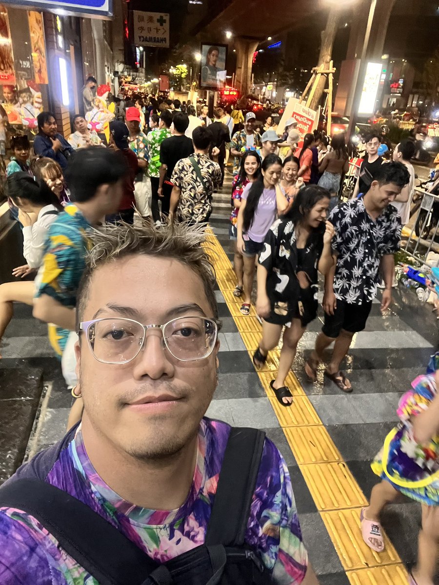dyuswaaah's tweet photo. Songkran Day 1! π₯ππ¦πΉππ #Songkran2023 #Silom #SilverSand #Thailand #PilipinasRepresent https://t.co/F4izYiVvGT