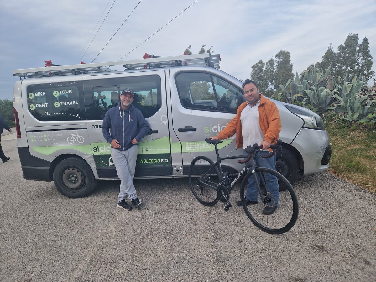 doris_mat81's tweet photo. La bici è arrivato 🤩 Grazie a te, Sergio! #sicicla #roadbike #guarrato #marsala 🚴🏼‍♀️ https://t.co/LQlCTrtysK