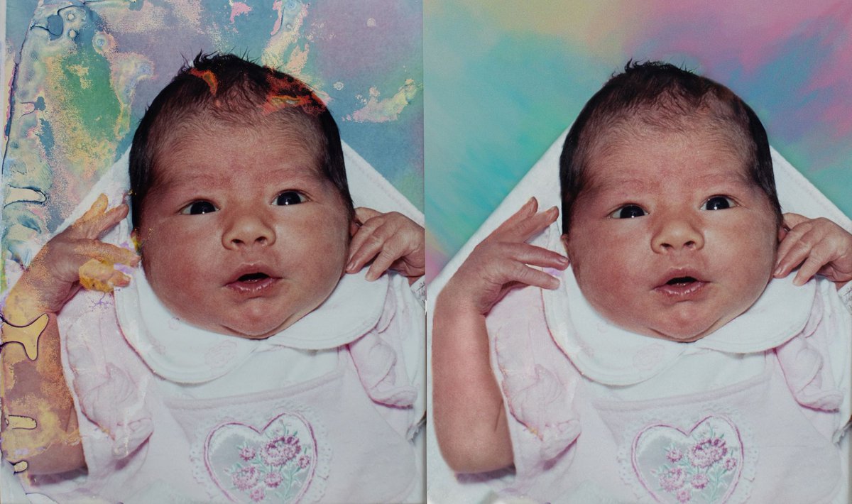 This hurricane damaged photo was brought back to life by Peggy and now she needs your help! Check out her story:  gofundme.com/f/a-computer-f… #volunteers #swfl