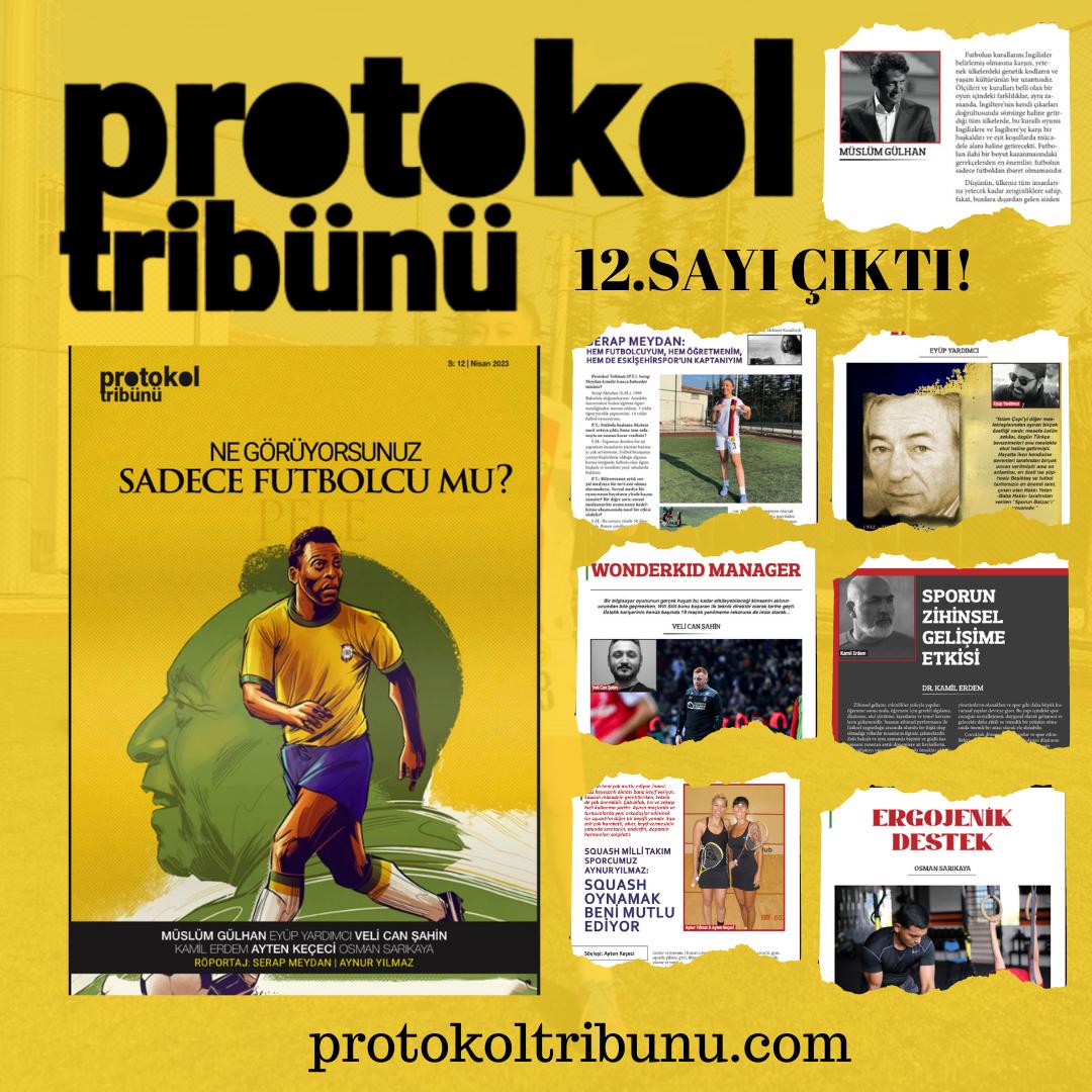 Protokol Tribünü Nisan/12. sayısı yayında..
protokoltribunu.com
- Müslüm GÜLHAN 
- Eyüp YARDIMCI 
- Veli Can ŞAHİN 
- Dr. Kamil ERDEM 
- Ayten KEÇECİ 
- Osman SARIKAYA 
- Mehmet KARADERELİ

Sporun ücretsiz dergisi