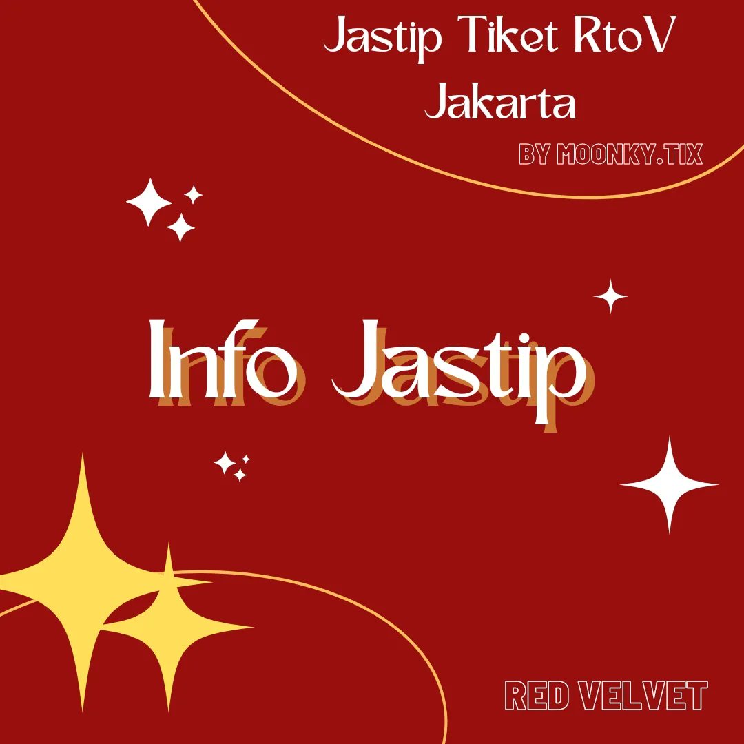 moonky_tix's tweet photo. Yuk yang mau jastip tiket red velvet in jakarta boleh banget di @moonky_tix nih ✨️

Kita udah pengalaman war tiket agust d in jakarta loh dijamin trusted, testimoninya bisa dicek di instagram @/moonky.tix ✨️🎉 

Untuk info/order bisa WhatsApp ke nomor 082111832963 yaaa ✨️♥️ https://t.co/R90pnINdme