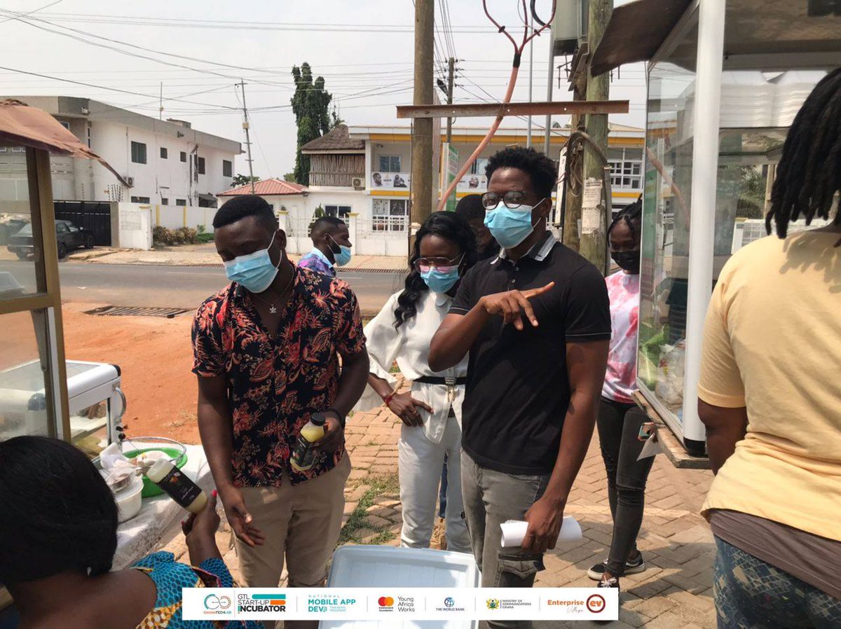 EVhubaccra's tweet photo. #ThrowbackThursday
The trainees under the PasE digital skills training for mobile app development with Ghana Tech Lab embarked on an entrepreneur's hustle to gain a sense of what it is like to be an entrepreneur. It was an insightful experience! #evimpact #hustle #AutoGPT https://t.co/T2nPvQ00o5