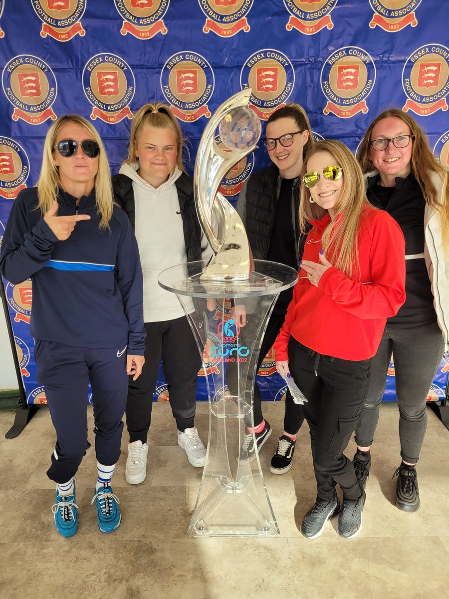 The Maddsys (@maddsys) on Twitter photo <a href="/ClactonLadies/">FC Clacton Ladies</a> CPD coaching workshop with <a href="/SplendidFara/">Lucy Faraday</a>. Quick stop to get pic with Euro Womens Trophy 🏆then watch the BBC Essex Womens Cup Final <a href="/ColU_Official/">Colchester United FC</a>
We are FC Clacton! Coaches, players, Friends 💞
#EssexWomenCup <a href="/EssexCountyFA/">Essex County FA</a> <a href="/FC_Clacton/">FC Clacton</a> <a href="/ClactonLadies/">FC Clacton Ladies</a> CPD coaching workshop with <a href="/SplendidFara/">Lucy Faraday</a>. Quick stop to get pic with Euro Womens Trophy 🏆then watch the BBC Essex Womens Cup Final <a href="/ColU_Official/">Colchester United FC</a>
We are FC Clacton! Coaches, players, Friends 💞
#EssexWomenCup <a href="/EssexCountyFA/">Essex County FA</a> <a href="/FC_Clacton/">FC Clacton</a>