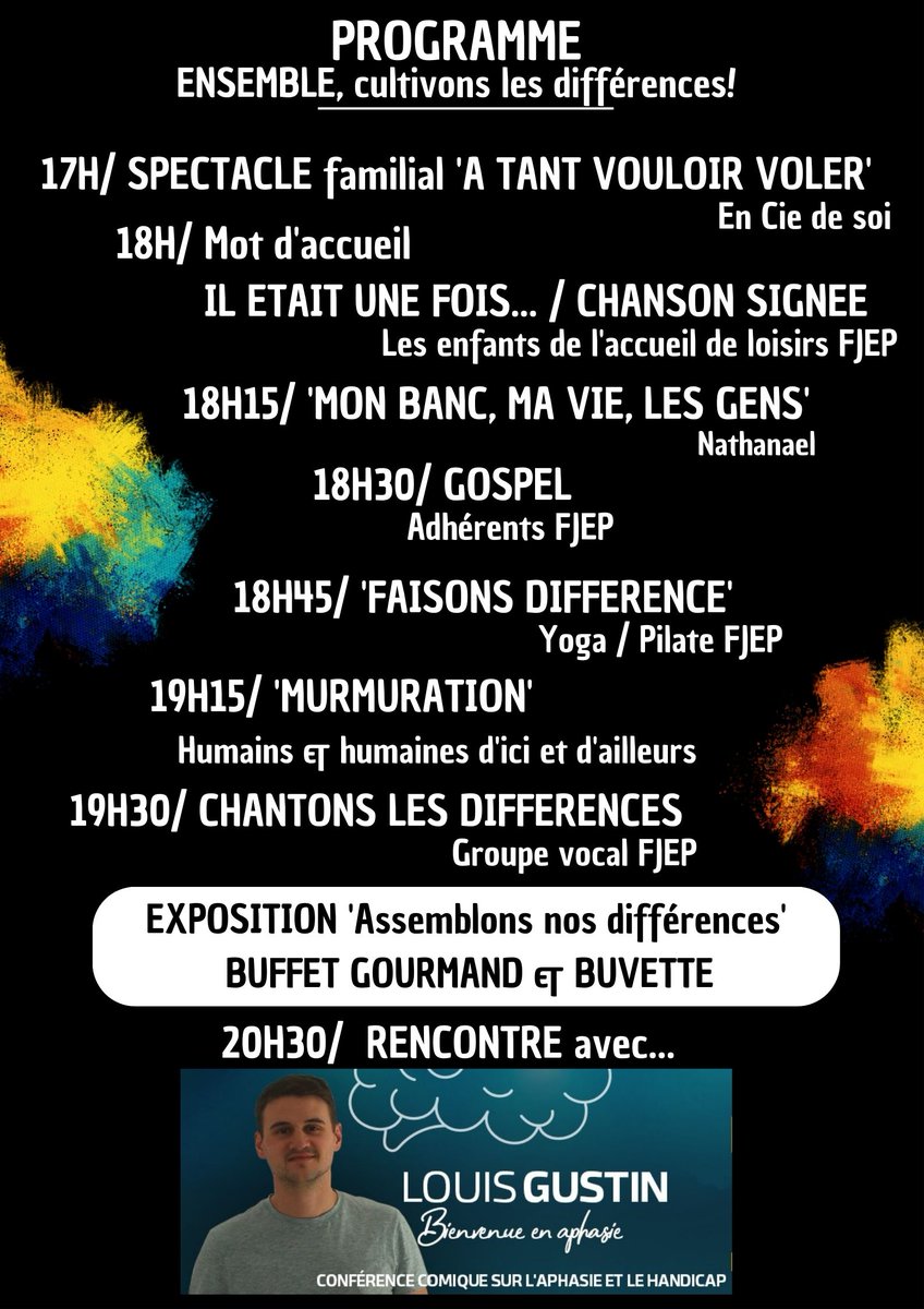 Vendredi à 20h30, je serai à Passy pour faire ma conférence "Bienvenue en aphasie" en Haute Savoie. <a href="/ledauphine/">Le Dauphiné Libéré</a> a publié un article où il parle de ma conférence !
PS : C'est pas 3 ans que j'ai mis à parler seul sur scène mais 8 ans !