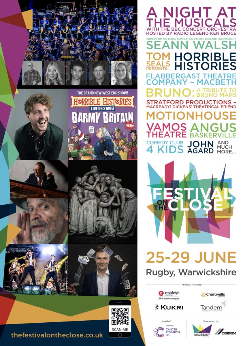 We are DELIGHTED to announce a GIVEAWAY for 4 FREE tickets! 
The line up for the Festival on The Close this year is looking incredible. Which show would you choose?

Visit our Facebook Page /MacreadyTheatre for all info and entries 🙏

#Giveaway #Competition <a href="/festontheclose/">FestivalOnTheClose</a>