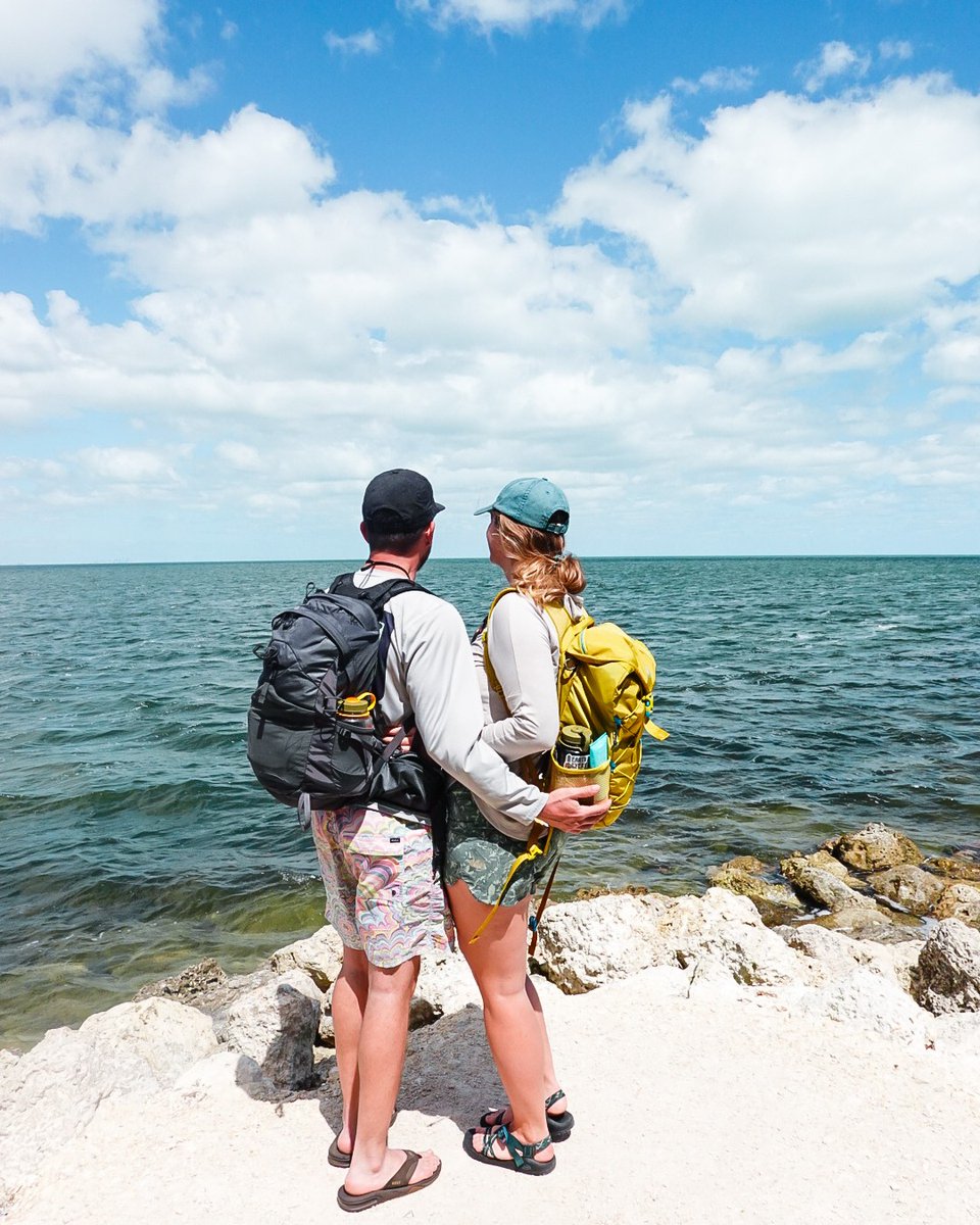 Easily a Gregory fan favorite, the Nano 22 H20 which includes a reservoir is on sale for only $49 right now at <a href="/REI/">REI</a>! 🥳

Shop: bit.ly/40bp368

Location: Biscayne National Park 
PC: @loganhamesdavis