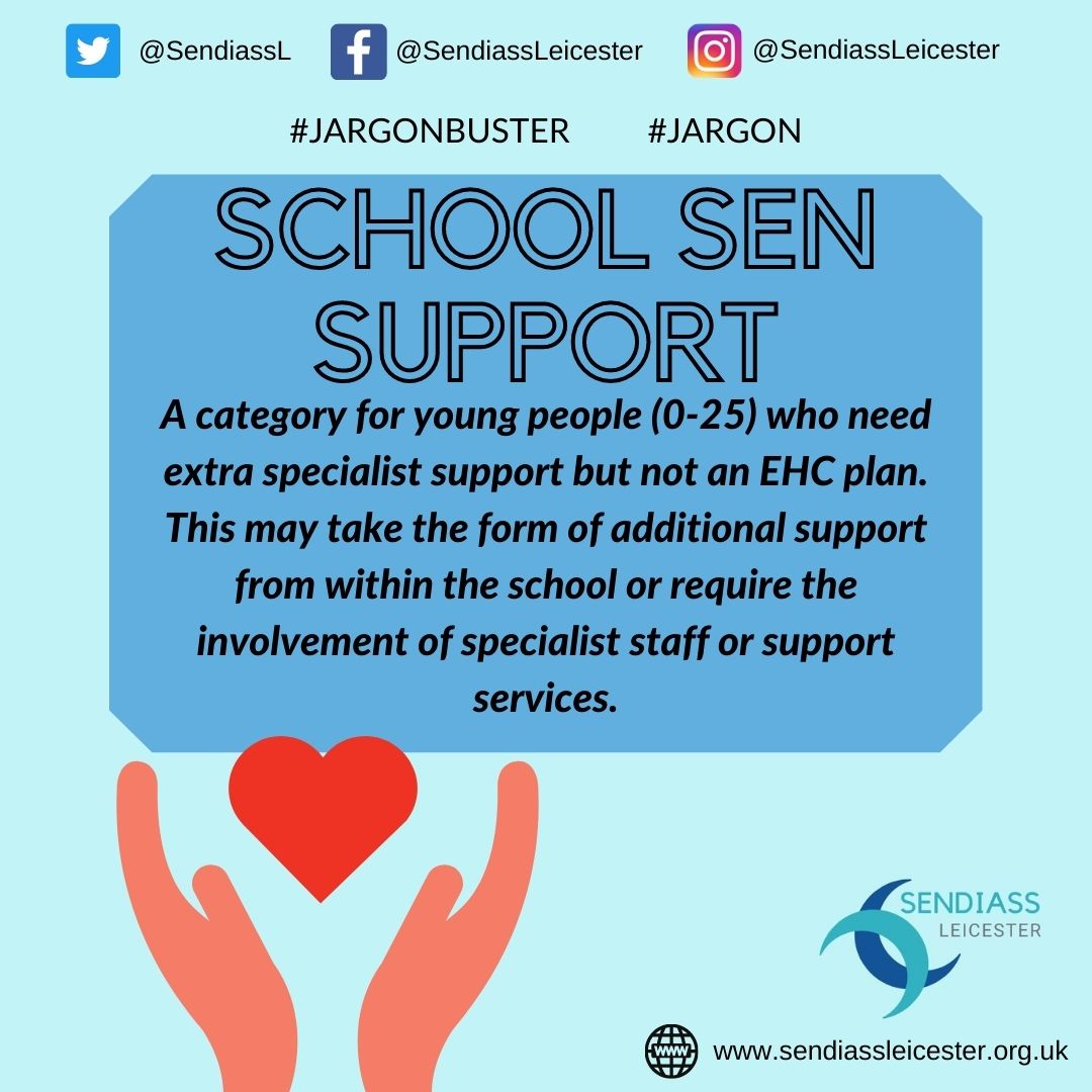 SendiassL's tweet image. #JargonBuster ❓
#SENSupport

Every friday we like to share #Jargon and brief explanations. 

💻 You can see our full list on our website:
tinyurl.com/2hkwfv27