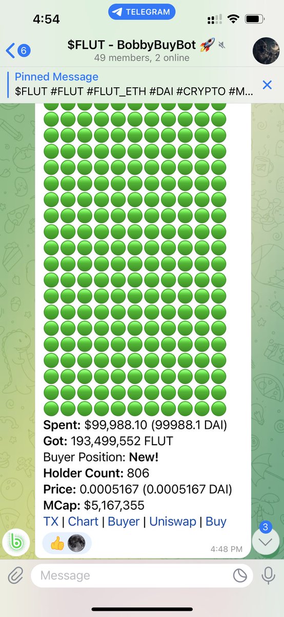 <a href="/CoinMarketCap/">CoinMarketCap</a> + big green candles for $FLUT !! 
<a href="/TheMagicFlut/">The Magic FLUT</a> big buys coming in again!
