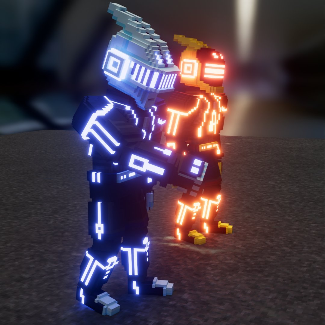 Revolution 909 🤖
🎵Stop the music and go home
I repeat, stop the music and go home🎵

#gamedev #IndieGameDev #NFTs #UE5 #DaftPunk  #web3