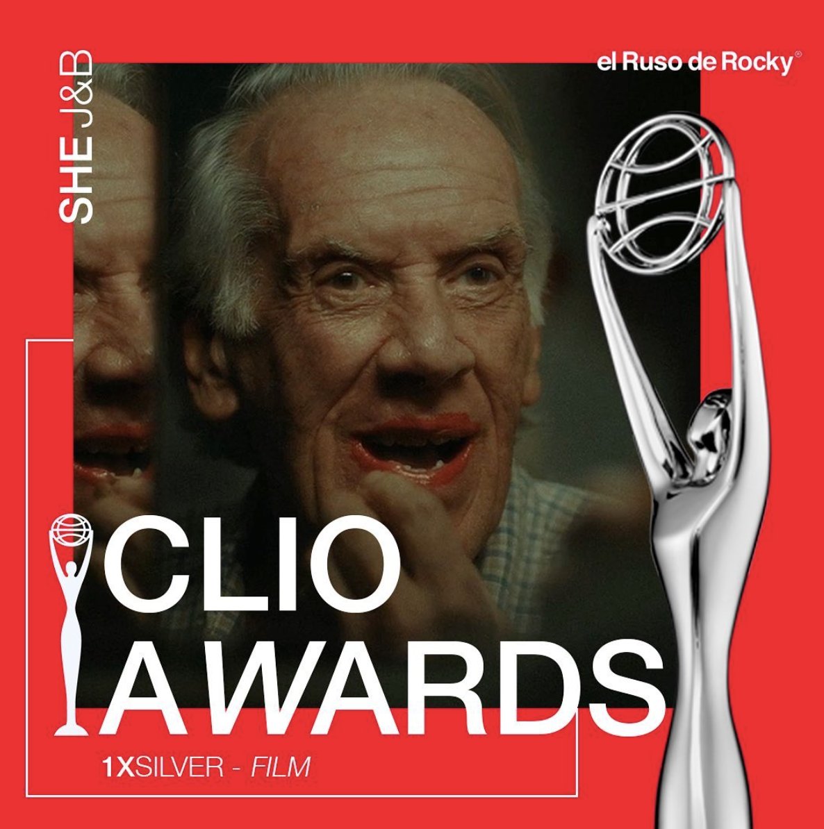 Estamos encantados de los lejos que está llegando “She” y que con una sola inscripción en los Clio haya ganado un premio. Un lujo además ser la única agencia independiente española que ha tenido metal.