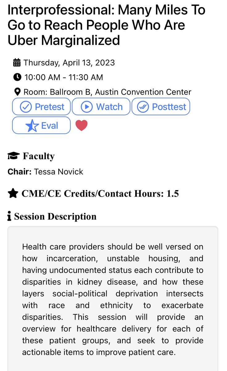 tessa_novick's tweet photo. I want to shout this from a rooftop: Dialysis makes people homeless and then homelessness is kills people with kidney failure. 

Come hear more about what can be done https://t.co/DnMs0VURVV