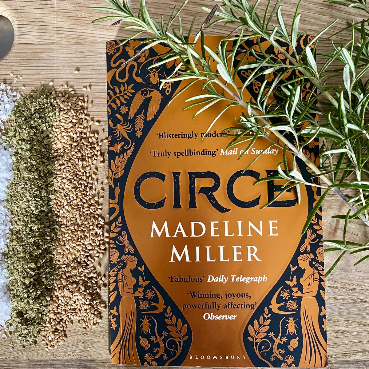 "Let me say what sorcery is not: it is not divine power [...]. It must be made and worked, planned and searched  out, dug up, dried, chopped and ground, cooked, spoken over and sung." Words by Madeline Miller. My review here bit.ly/3UyuEkY