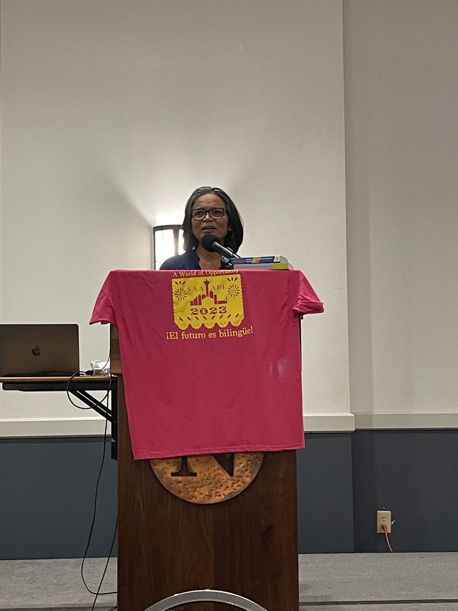 Great opening at ⁦<a href="/SAAABEofTexas/">@SAAABEofTexas</a>⁩ 2023! El Futuro es Bilingüe
⁦<a href="/TA4BE/">TABE</a>⁩ ⁦<a href="/UTSADualLangLab/">UTSA Dual Language Community Lab Schools</a>⁩ ⁦<a href="/DualLangDeTejas/">DualLanguageDeTejas</a>⁩