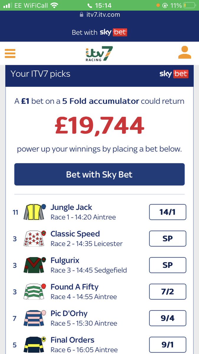 NaomiTalbot93's tweet photo. @itv7 #ITV7Aintree https://t.co/X1h18YIxId