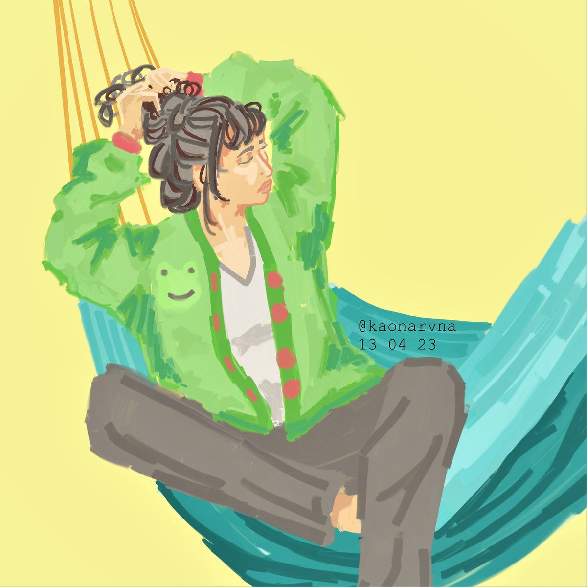 two words: froggy cardigan
.
.
#myart #digitalart #artist