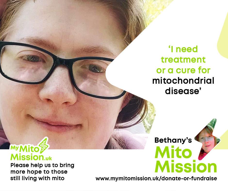 #mymitomission #bethanysmitomission #mitochondrialdisease #needacure