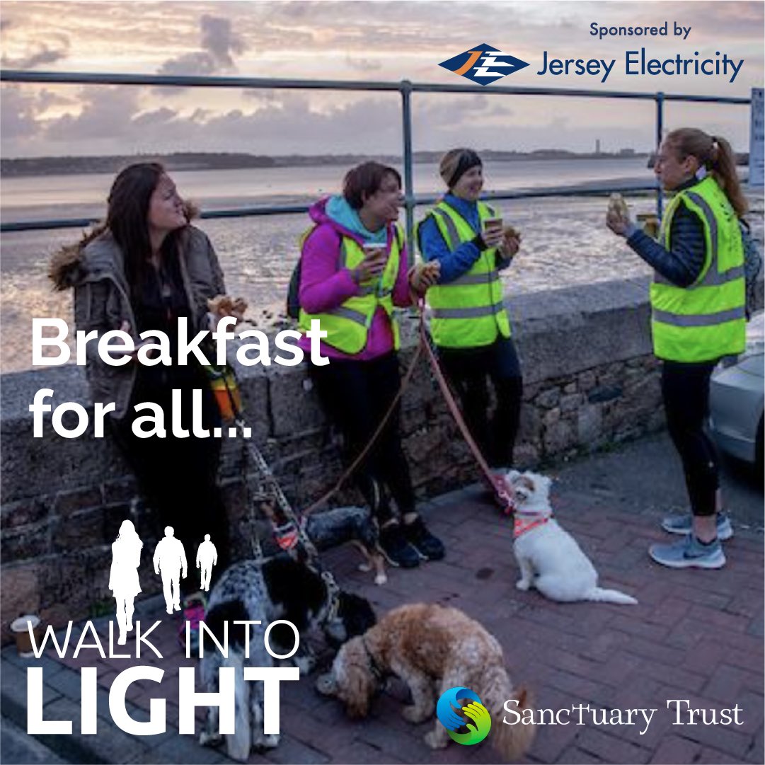 Breakfast at sunrise. A perfect start to your day after a walk from Corbiere. 

Join us for our Walk into Light fundraiser this Sunday and we’ll treat you to breakfast as a thank you for taking part and raising funds for #homeless men. 

#WIL2023 

sanctuarytrust.org.je/walk-into-ligh…