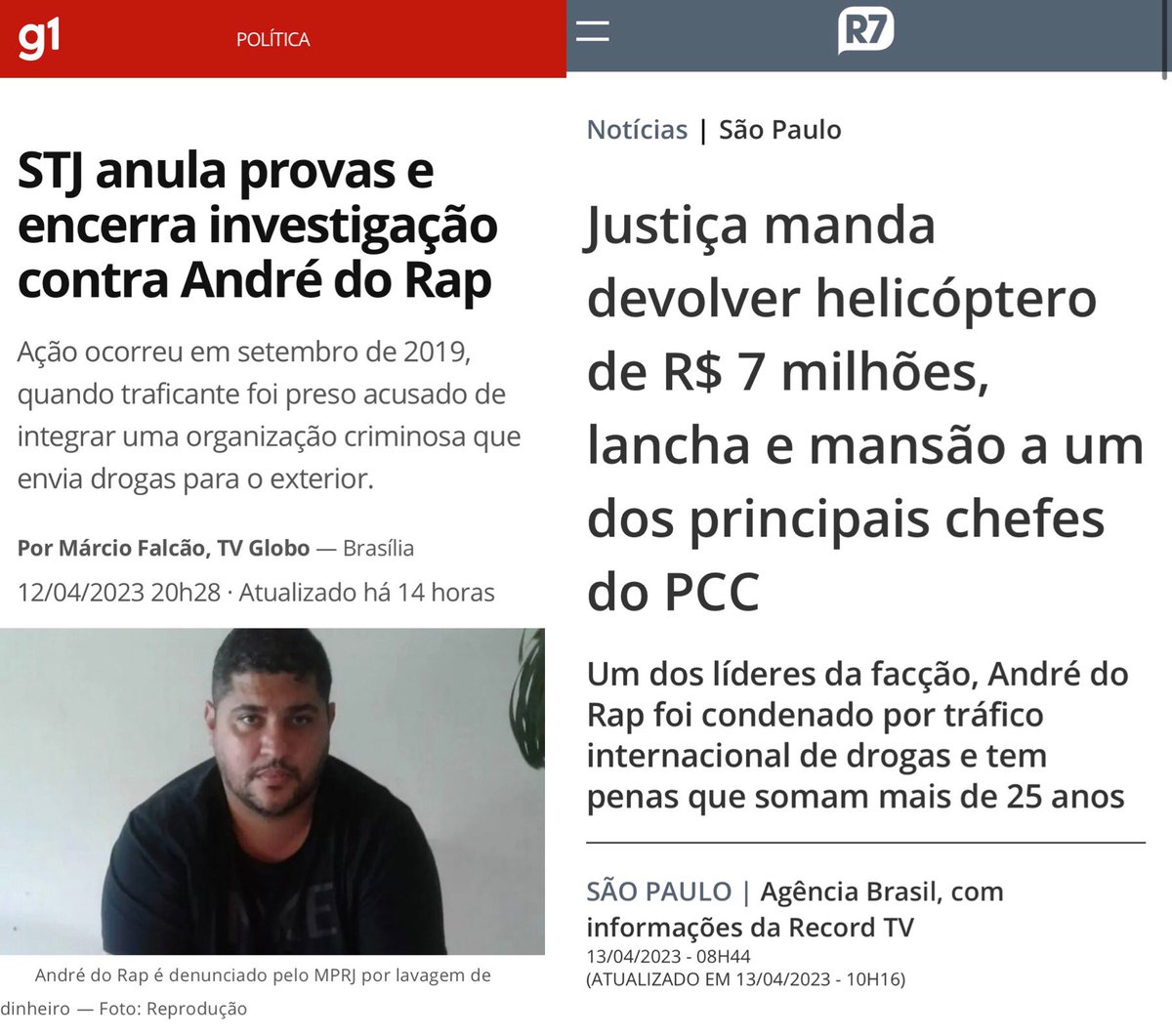 brom_elisa's tweet photo. A inversão de valores no Brasil, atingiu um patamar inacreditável.

Definitivamente, no Brasil o crime compensa. https://t.co/jeUM70xeJP