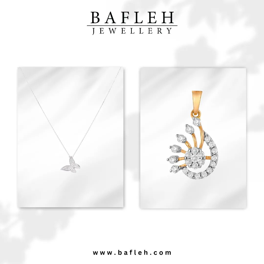 baflehjewellery's tweet photo. Discover the beauty of our pendant collection! Our unique designs are crafted with the highest quality gold and diamonds, making them a stunning addition to any jewellery collection.
.
.
#BaflehJewellery #PendantCollection #GoldJewellery #DiamondJewellery #UAE #India #daimond https://t.co/qnreJv9rG4