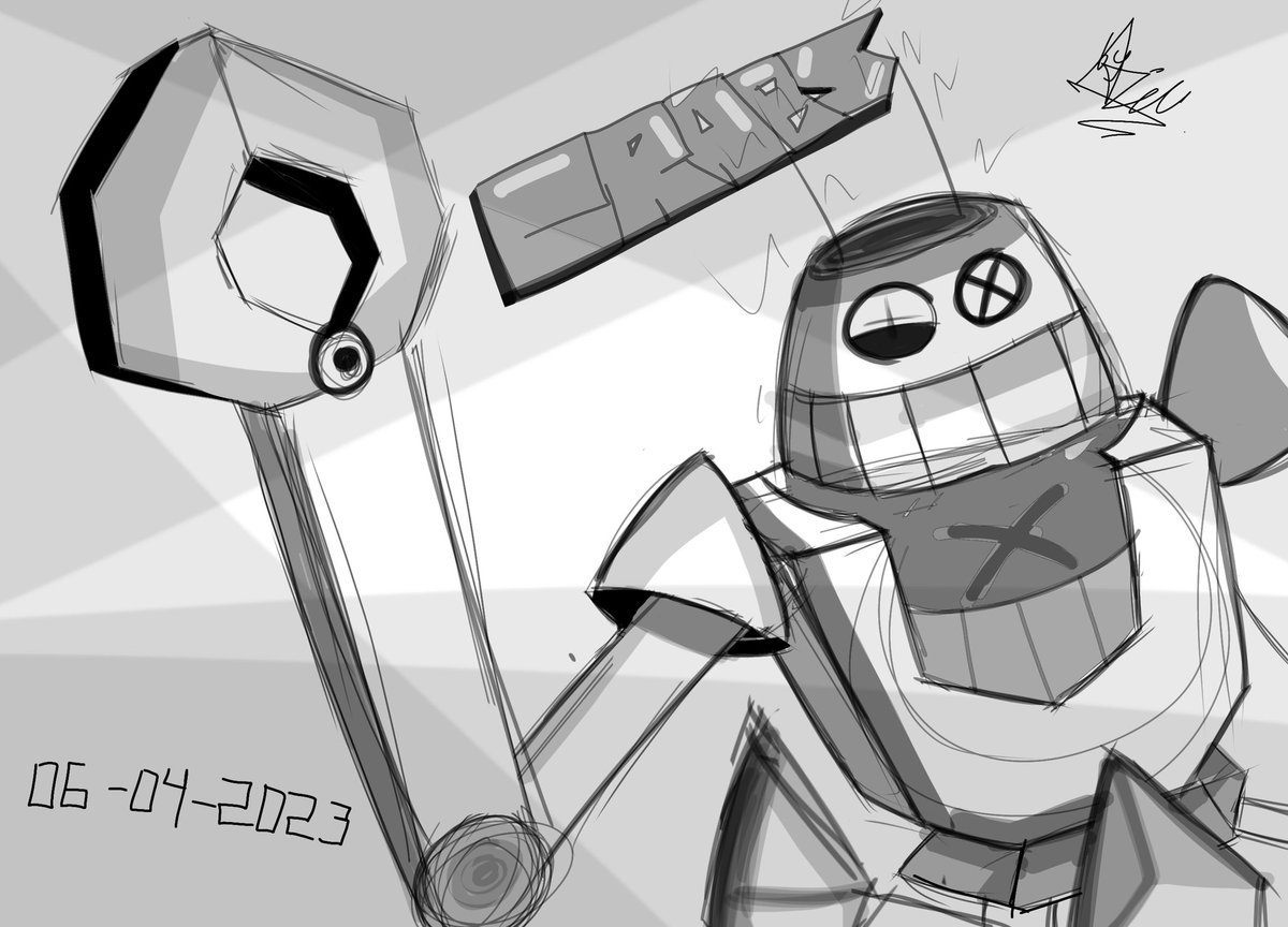kakuna000's tweet photo. Quick sketch of one of my old OCs from 2020, crazy right? as time goes... 🤓📓🥲
At first I based on the skin tick King Crab to do it lol... I don't know if the resemblance is still noticeable X'D
Mr.Crabs
#FelizMiercoles #10palabras #12Abril #BrawlStars #Endesleest #ImAzim #Mr https://t.co/fZn2G59Qha