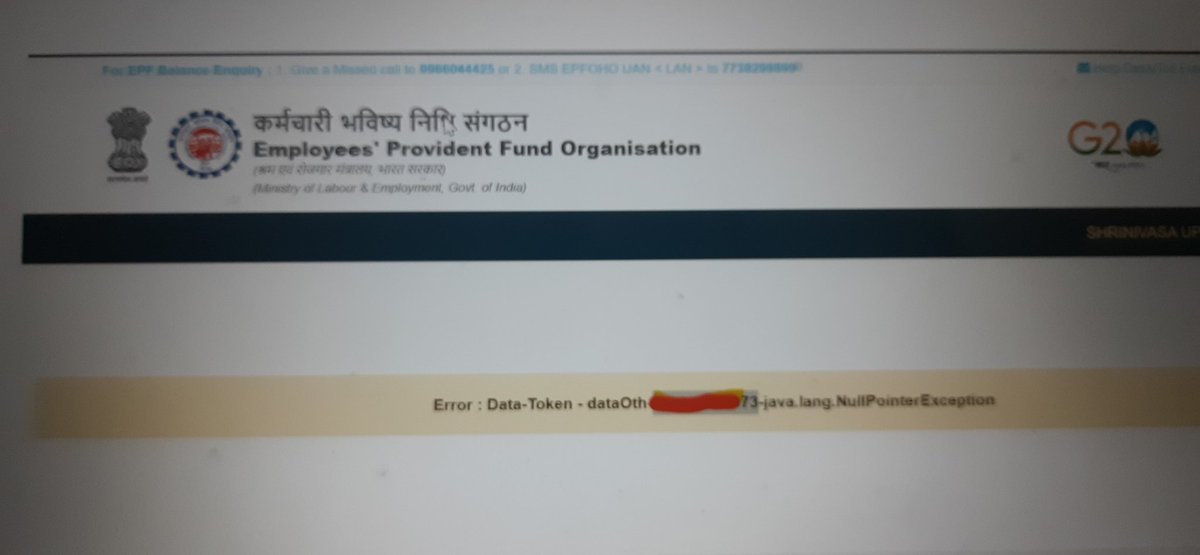 shrinivas_uk's tweet photo. @socialepfo every time one or other issue not able to check why pf transfer has been rejected.. https://t.co/5IJaaDbu6b