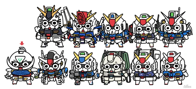 One more gundam per day, day 11turn A turn~ 