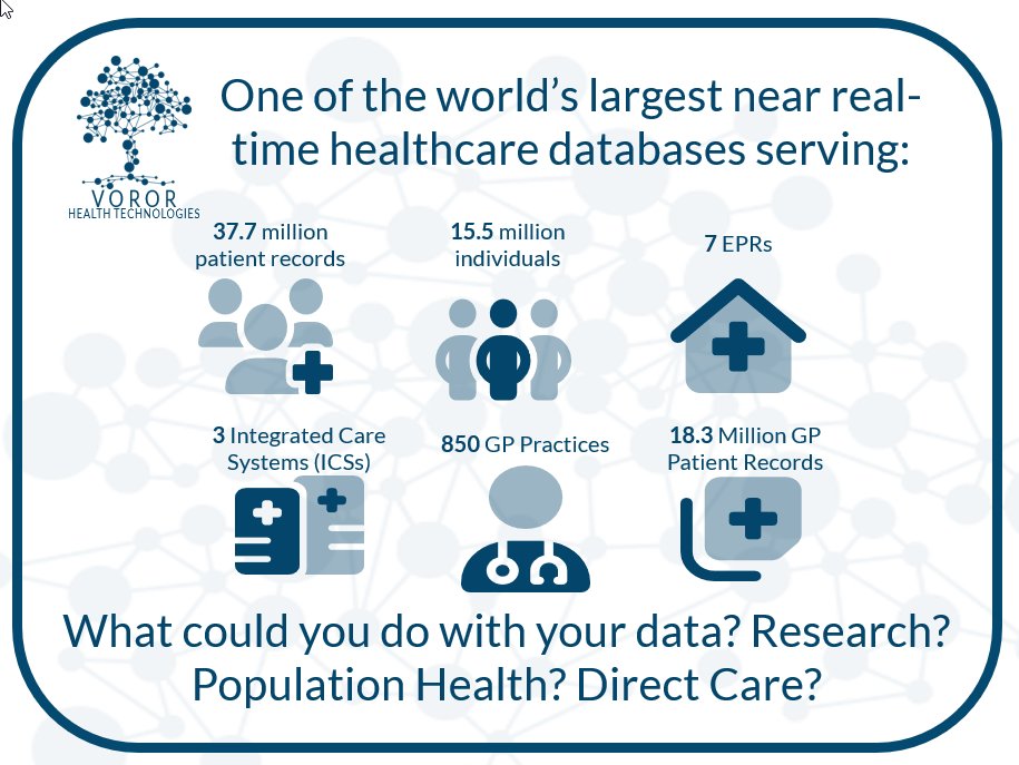vororhealth's tweet photo. Team Voror work hard to develop and support the Discovery Data Platform. Normalised patient data, made available to improve patient care - we are already doing it! #EPRs #ICSs #CommonDataModel
#NormalisedData
#PatientData
https://t.co/oDsCdPDX1y 
@ShaneTickell https://t.co/52nYJyBsRv