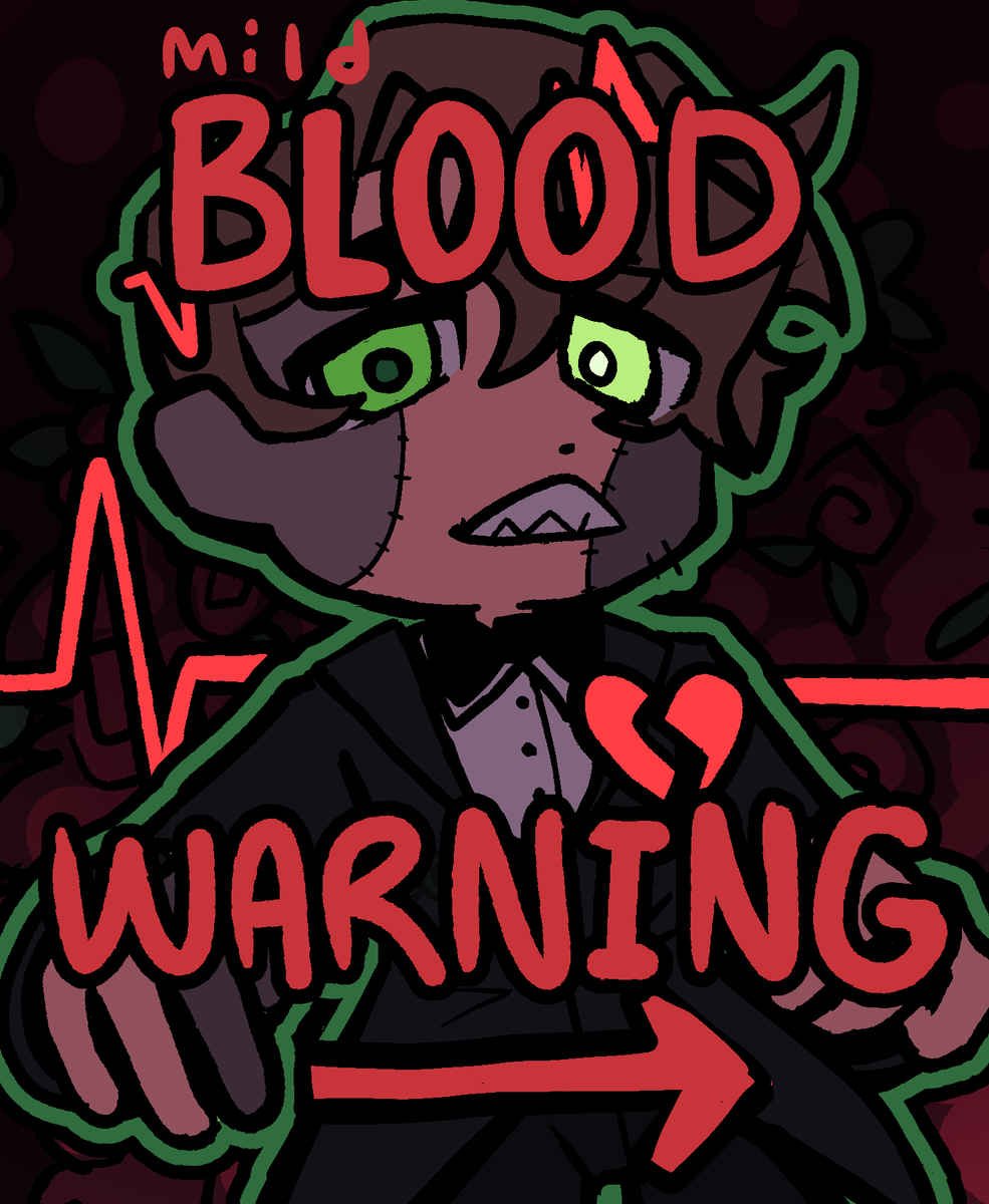 EmeraldCat20's tweet photo. Very mild blood warning on third slide !!!  
#DigitalArtist #artist #DigitalArt https://t.co/74O2peyuDJ