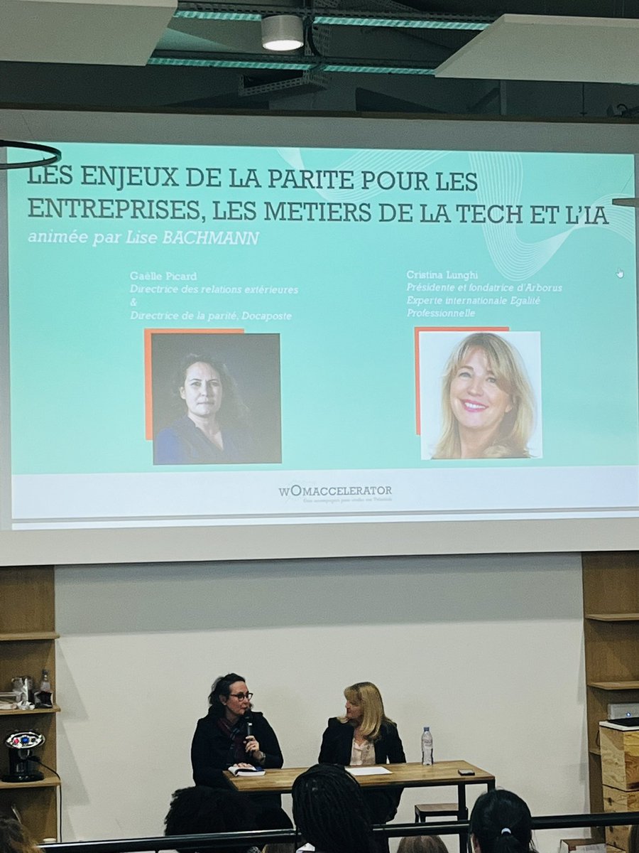 MadiSeydi's tweet photo. . @Gaellepicardabe, Directrice des relations extérieures et Directrice de la #Parité chez @Docapost, revient sur les enjeux de la parité pour les #Entreprises 🚺🚹#Womaccelerator https://t.co/mtod6uS0AT