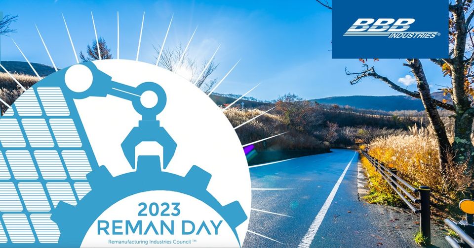 We proudly join industry colleagues and partners to celebrate #sustainability and #remanufacturing on Global Remanufacturing Day!

We look forward to continuing to spread the word about what sustainable manufacturing is and why it matters!

#RemanDay2023