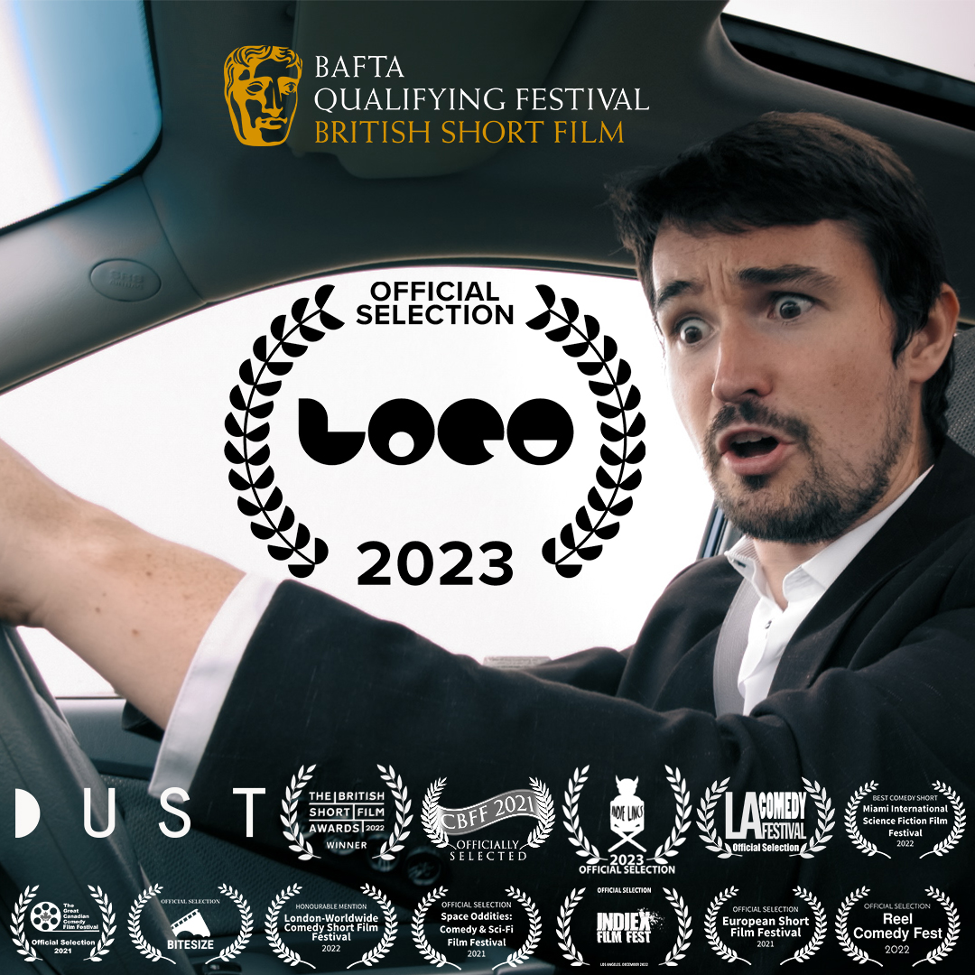 BLOODY HELL! Our (very) silly comedy sci-fi short ROAD RAGE! has only gone and found itself a place in the only BAFTA-recognised International Comedy film festival <a href="/LOCOFilmFest/">LOCO Comedy Film Festival</a>  This silly short that 3 of us made up a mountain in 48 hours for 0 budget because we were bored!